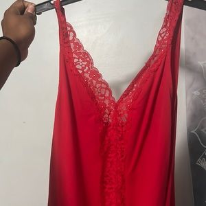 Red Lace Bodysuit